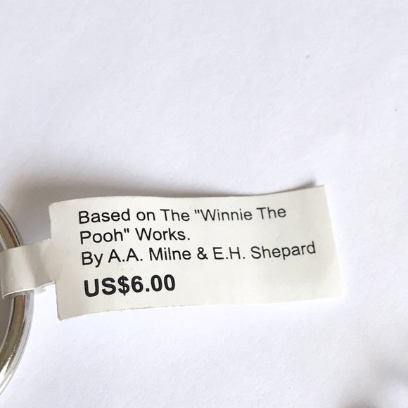 Vintage Disney Winnie the Pooh Bear Keychain & Charm Bundle Disneyana Purse - Picture 5 of 10